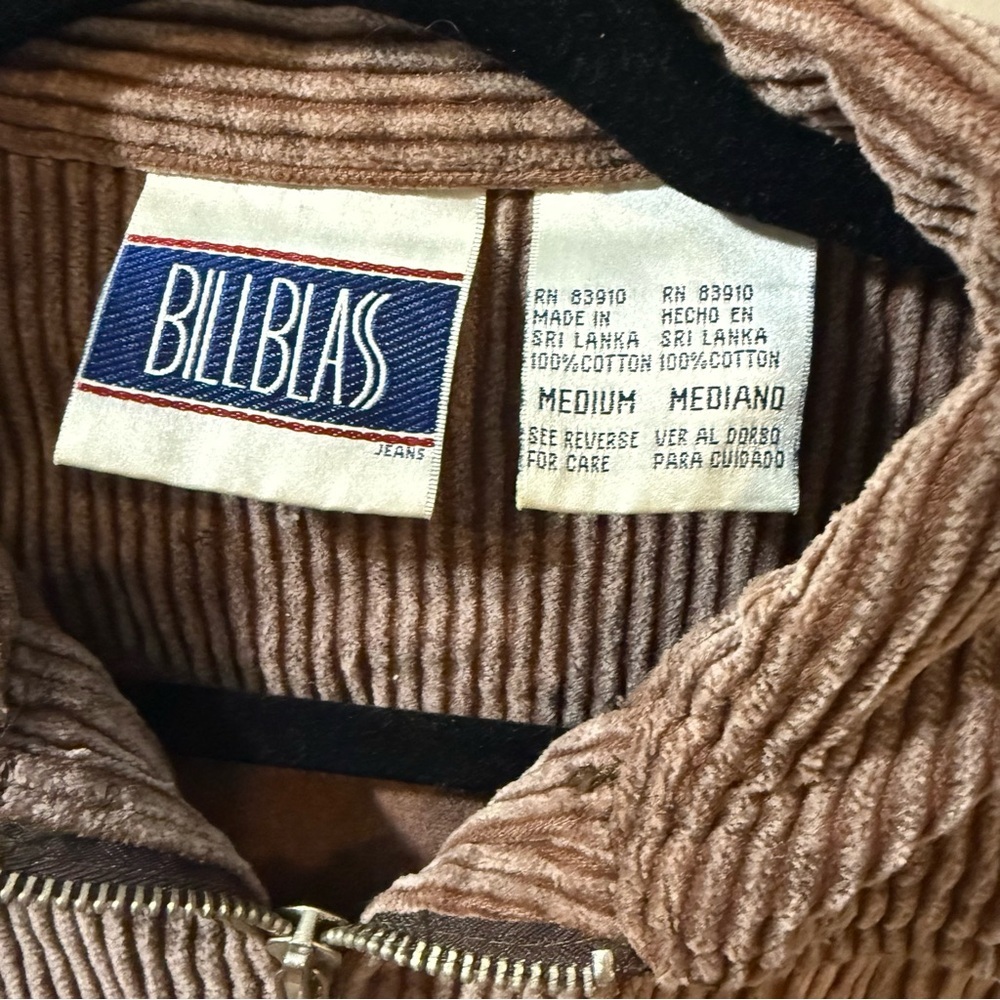 Bill Blass Tan Corduroy Jacket - Picture 3 of 10